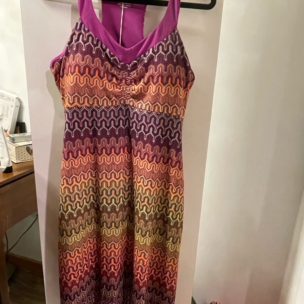 Prana dress. Racerback. Built in bra